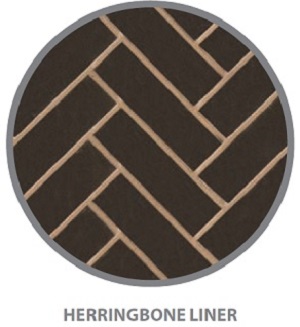 Herringbone liner